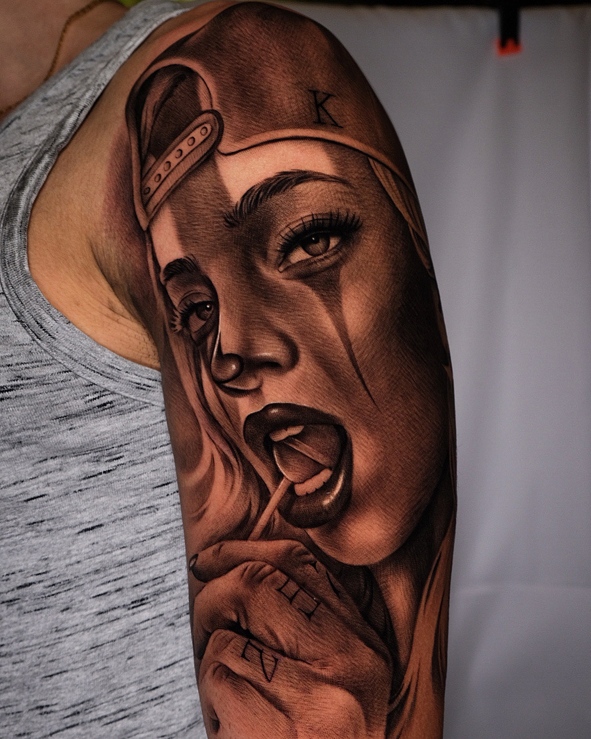realistic Vinz art tattoos salerno